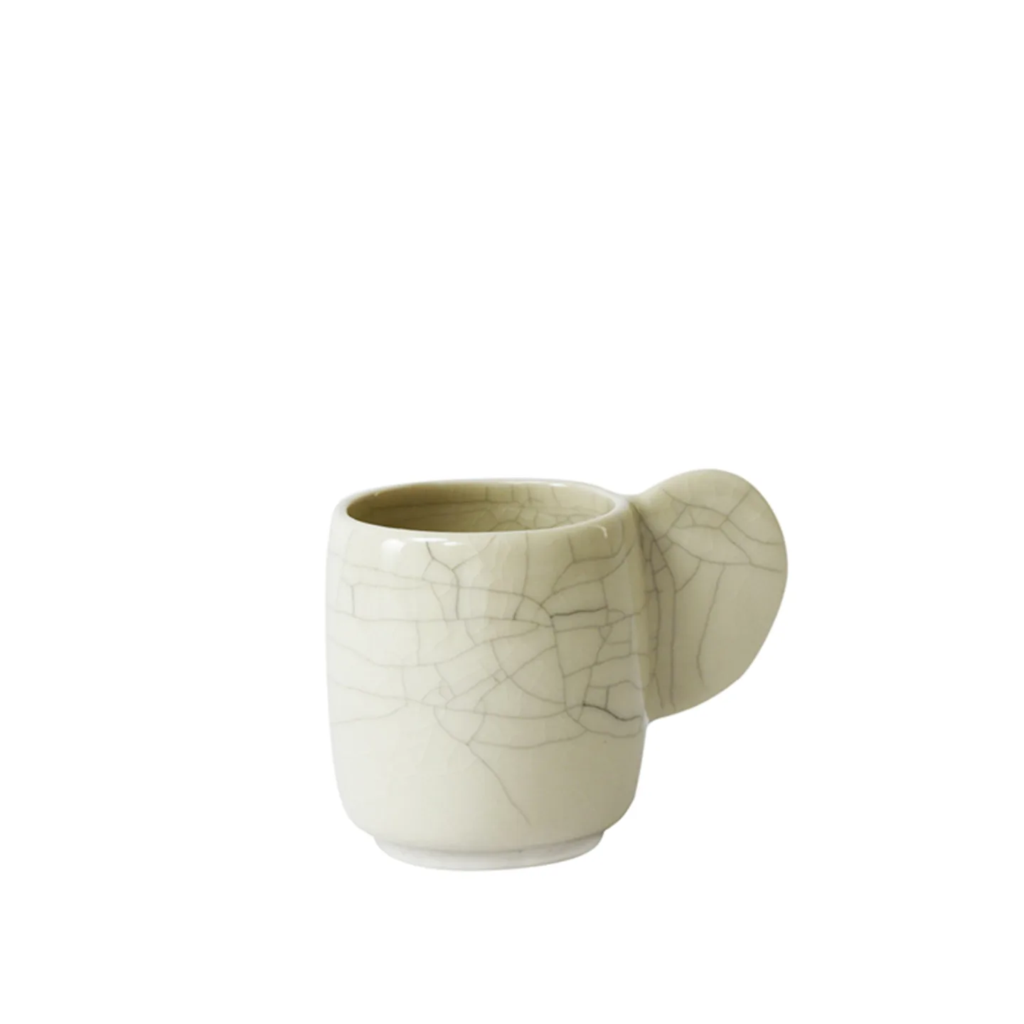 Jars Ceramistes - Dashi Cup M Quartz Craquele - Kaffekoppar - Pierre Casenove - Porslin