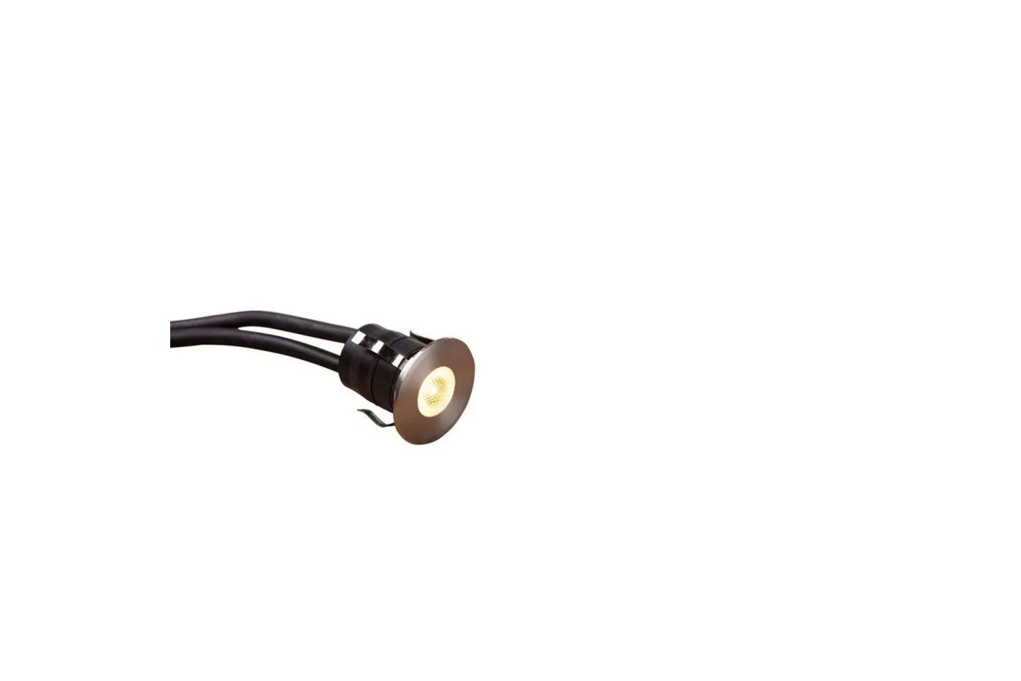 Däcksbelysning Heissner Smart Light Rostfritt Stål 1W, Varmvit - 1W, Varmvit