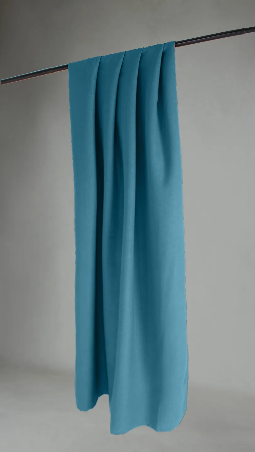 Gardiner - Mørkleggingsgardin Octavia (turkis) (Størrelse: 130 x 220 cm)