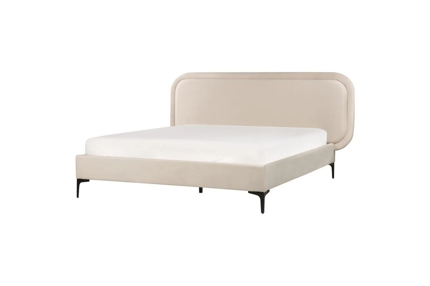 Dubbelsäng Suzette med lamellram Ljusbeige, 140x200 cm - Ljusbeige, 140x200 cm