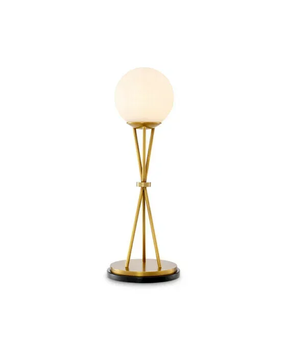Izzy bordlampe antik messing