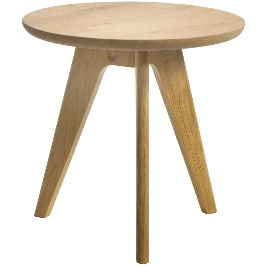 Hasena Nachttisch Niraj Eiche Bianco Eiche massiv B 45 H 52 cm