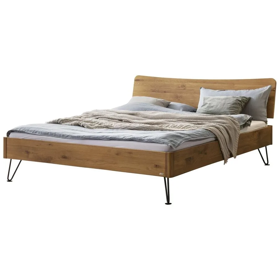 Hasena Bett Castello Wildeiche Wildeiche 180 x 200 cm