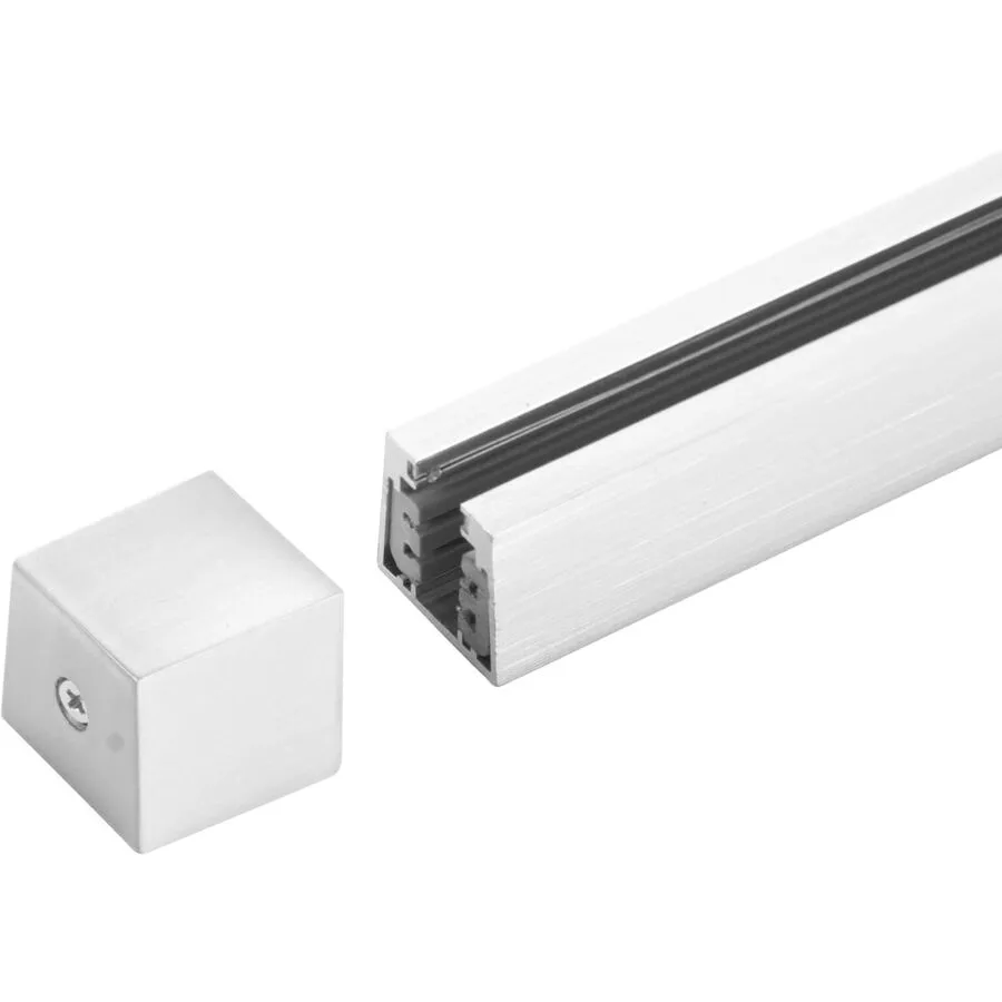 System HV-Track4 Grau Metall - Farbe: Nickel matt