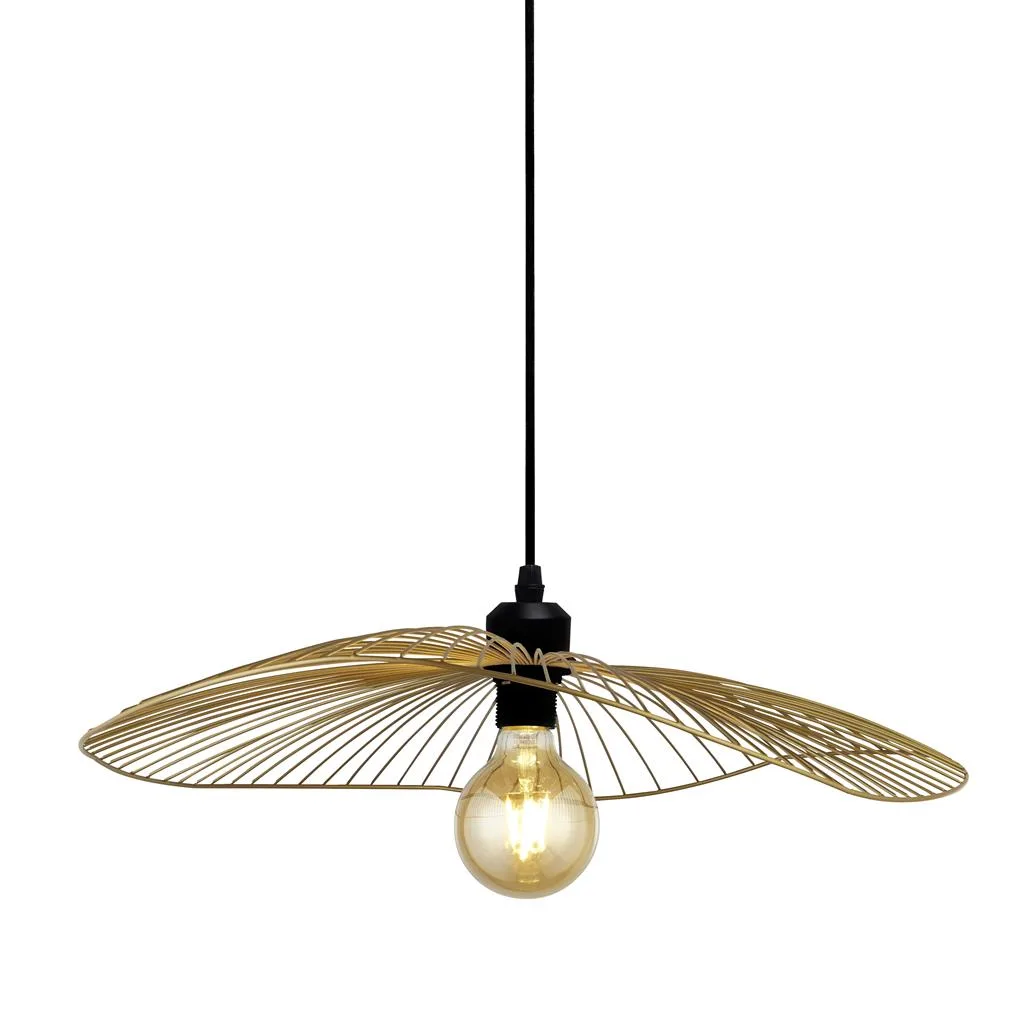Searchlight - Wave 70cm - Taklampa - Guld