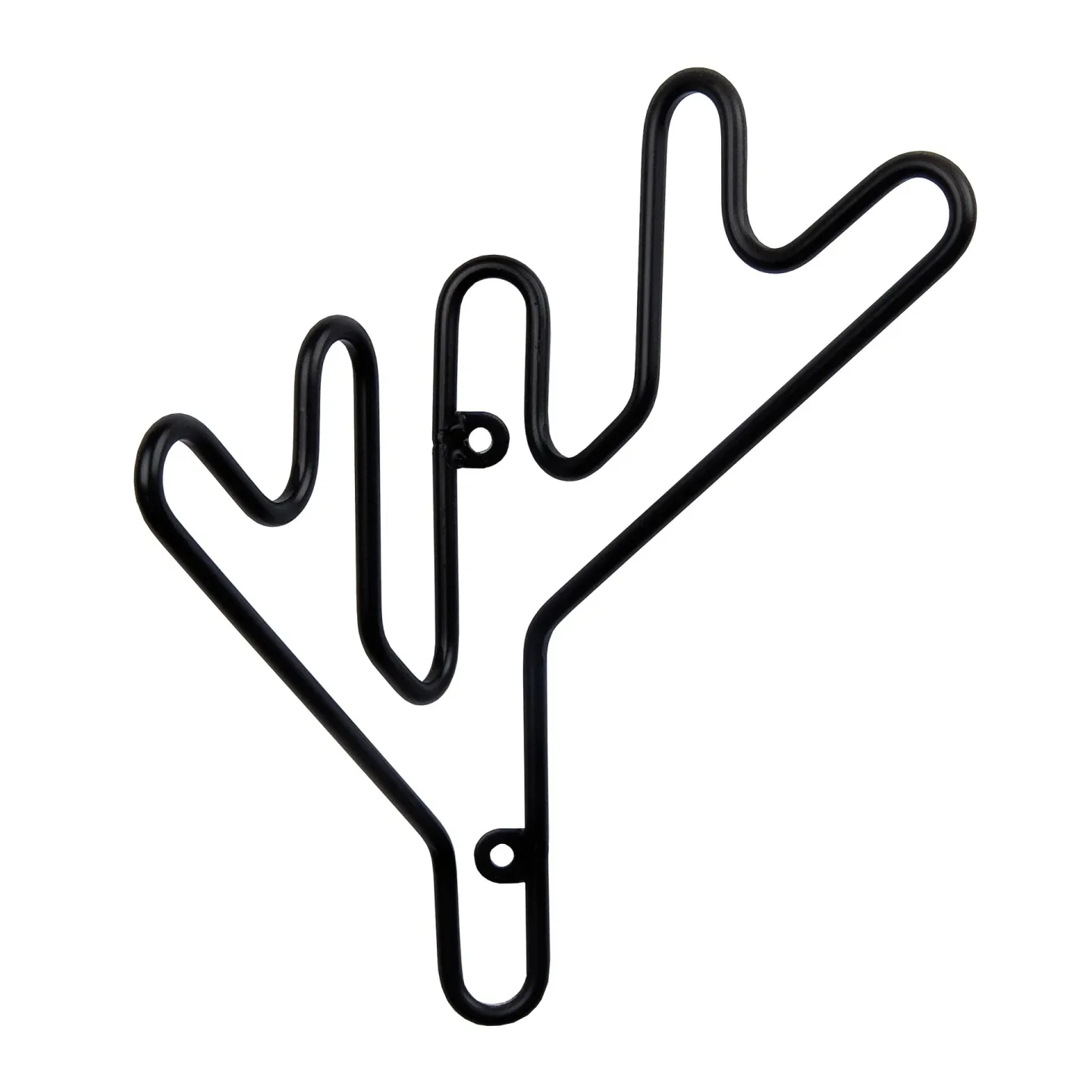 Maze Twig Wandhaken Schwarz