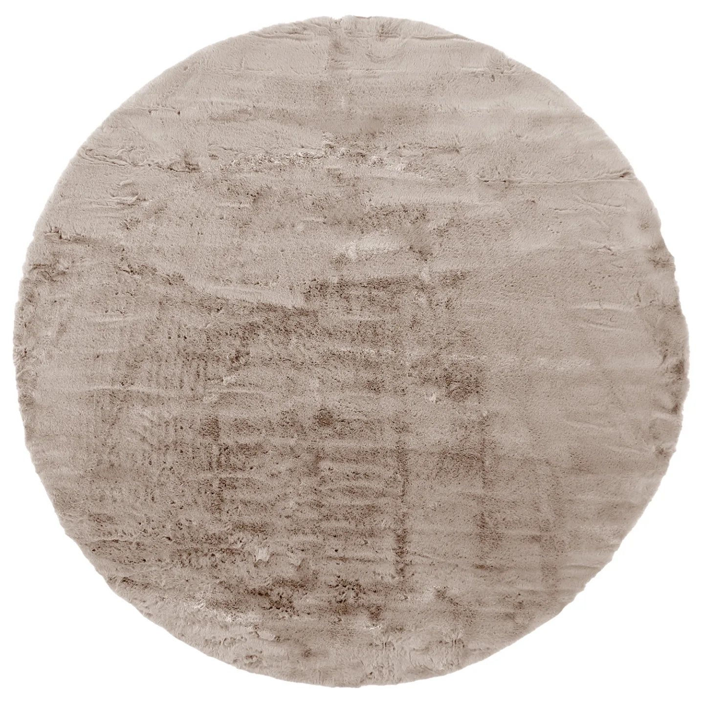 Runde tepper - Frutillar (taupe) (Størrelse: Ø 200 cm)