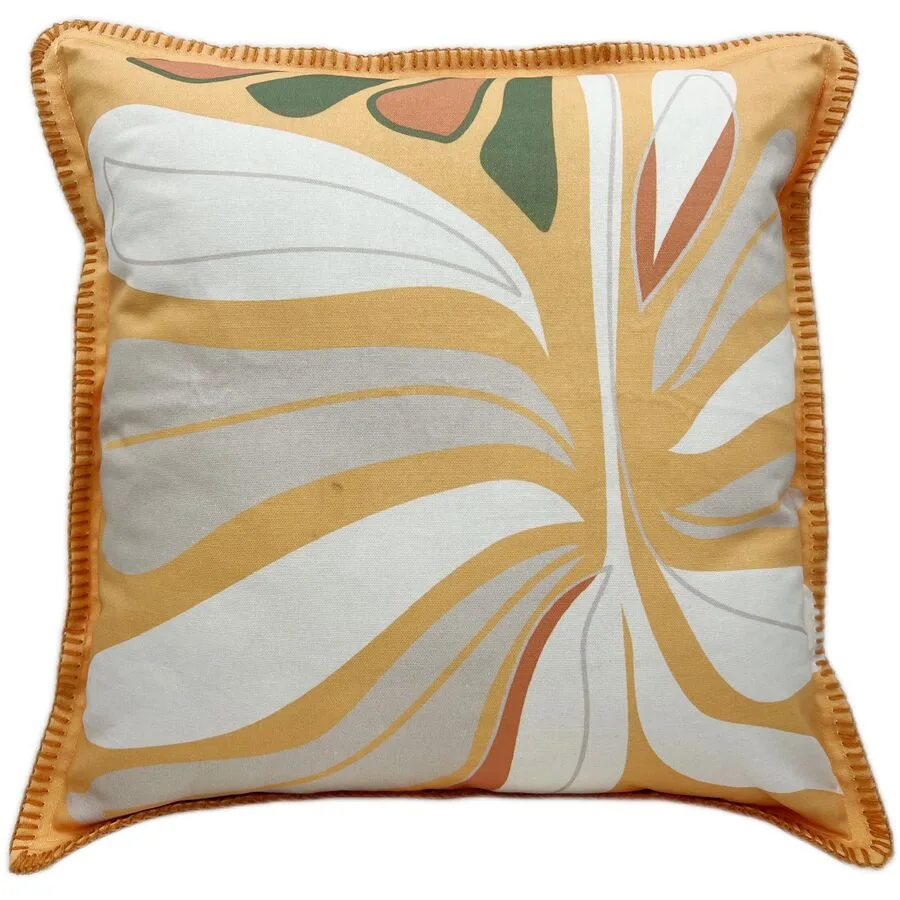 Zierkissen Emilia apricot Baumwolle B 45 T 45 cm
