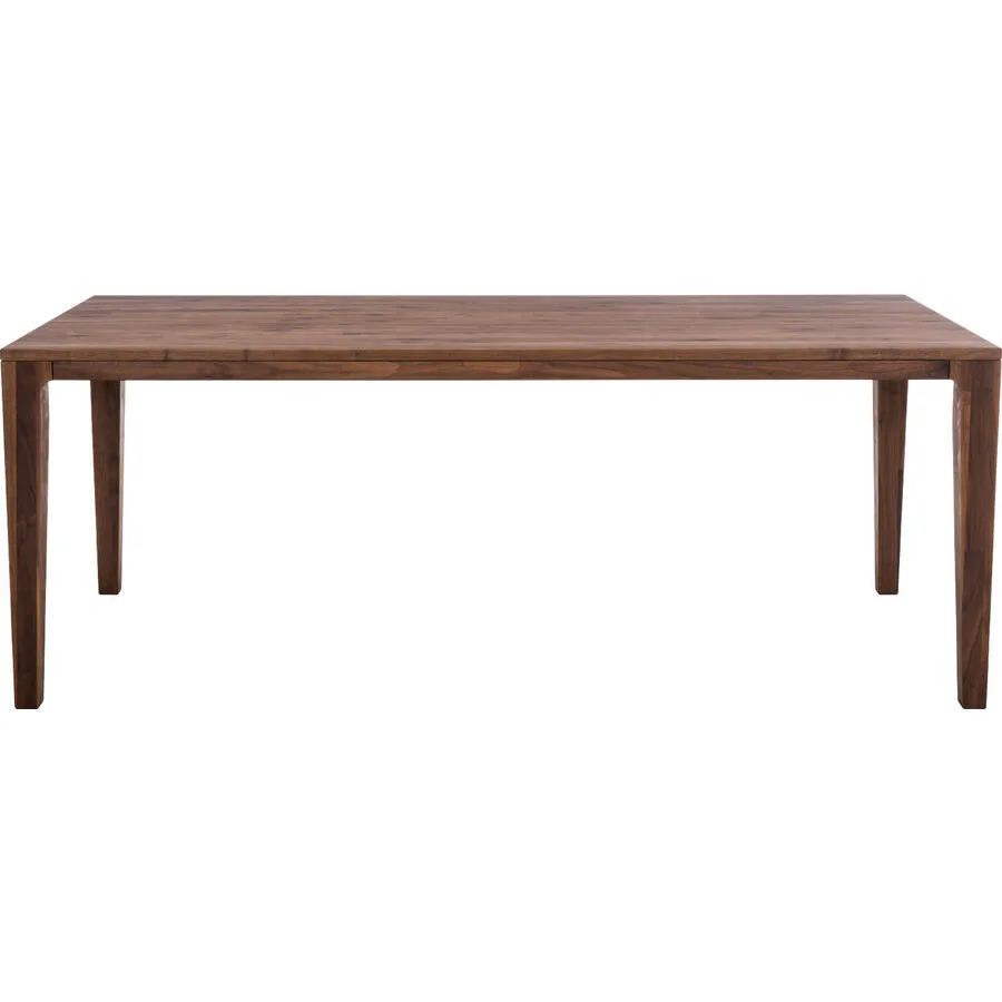 Esstisch Lazio Natur Nussbaum Massivholz B 200 T 90 cm - Möbel Konfigurator: Traummöbel individuell zusammenstellen
