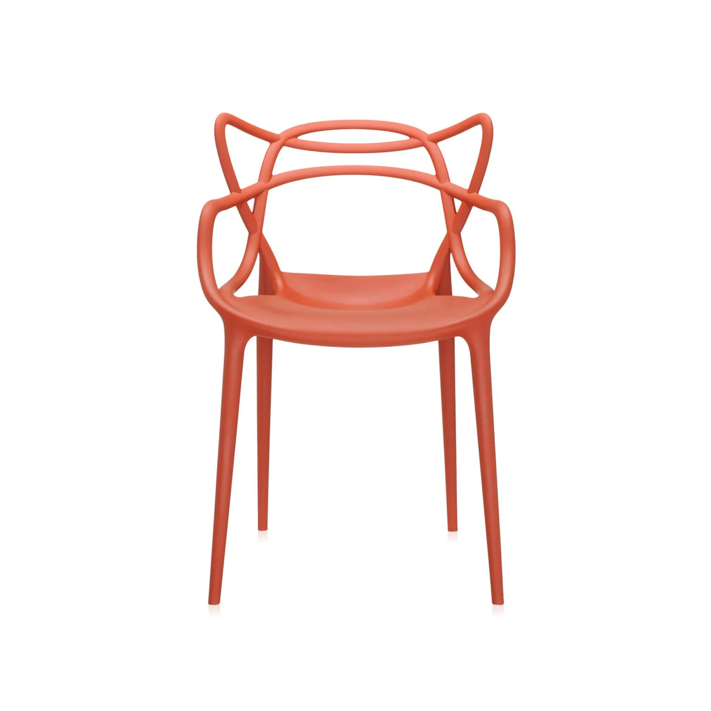 Kartell - Masters Chair 5865, Rust - Matstolar - Philippe Starck - Orange - Plast
