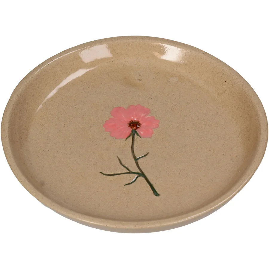 Dekoration Modern Bohemian Beige Steingut 15.5 cm