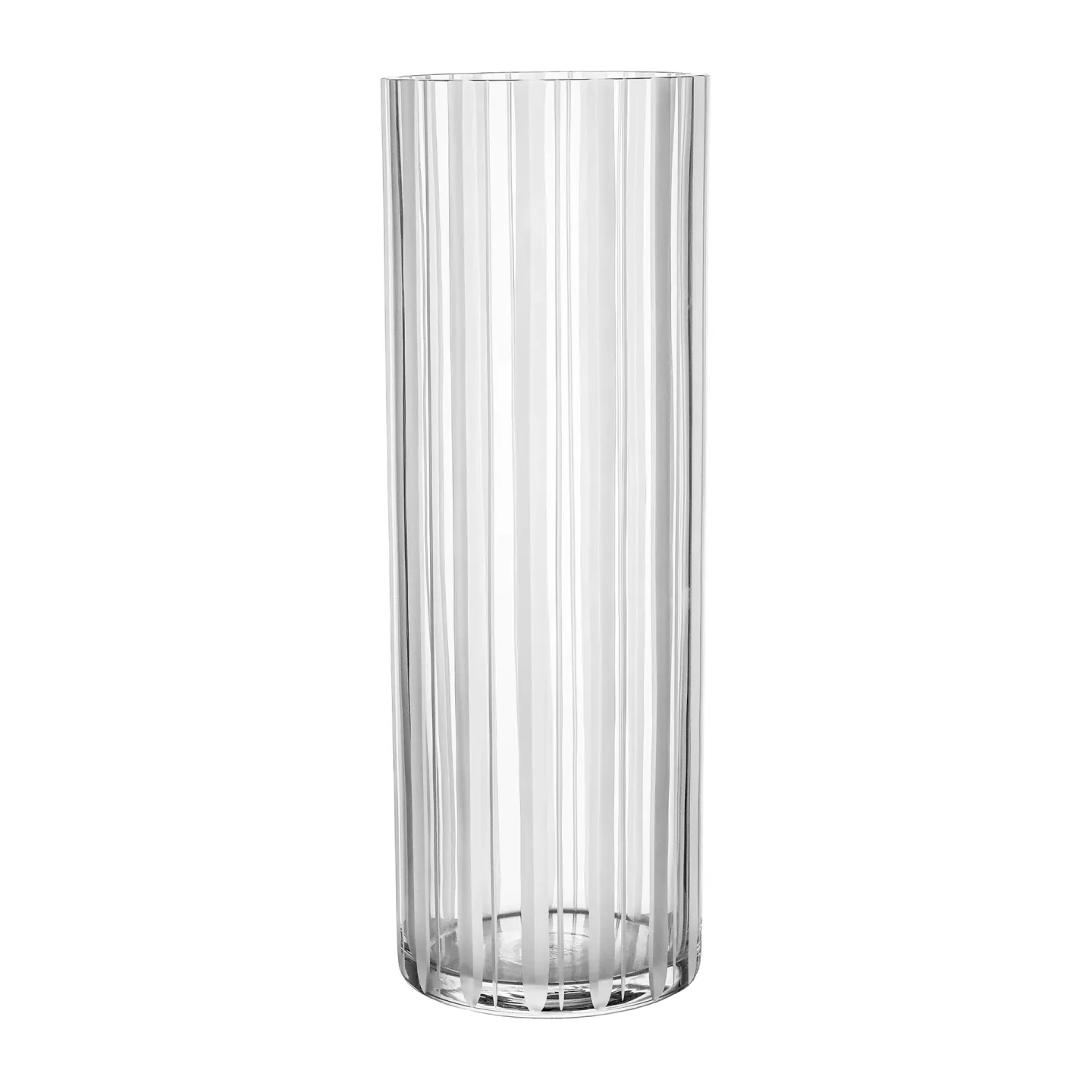 Orrefors Cut in number Vase 33cm Streifen