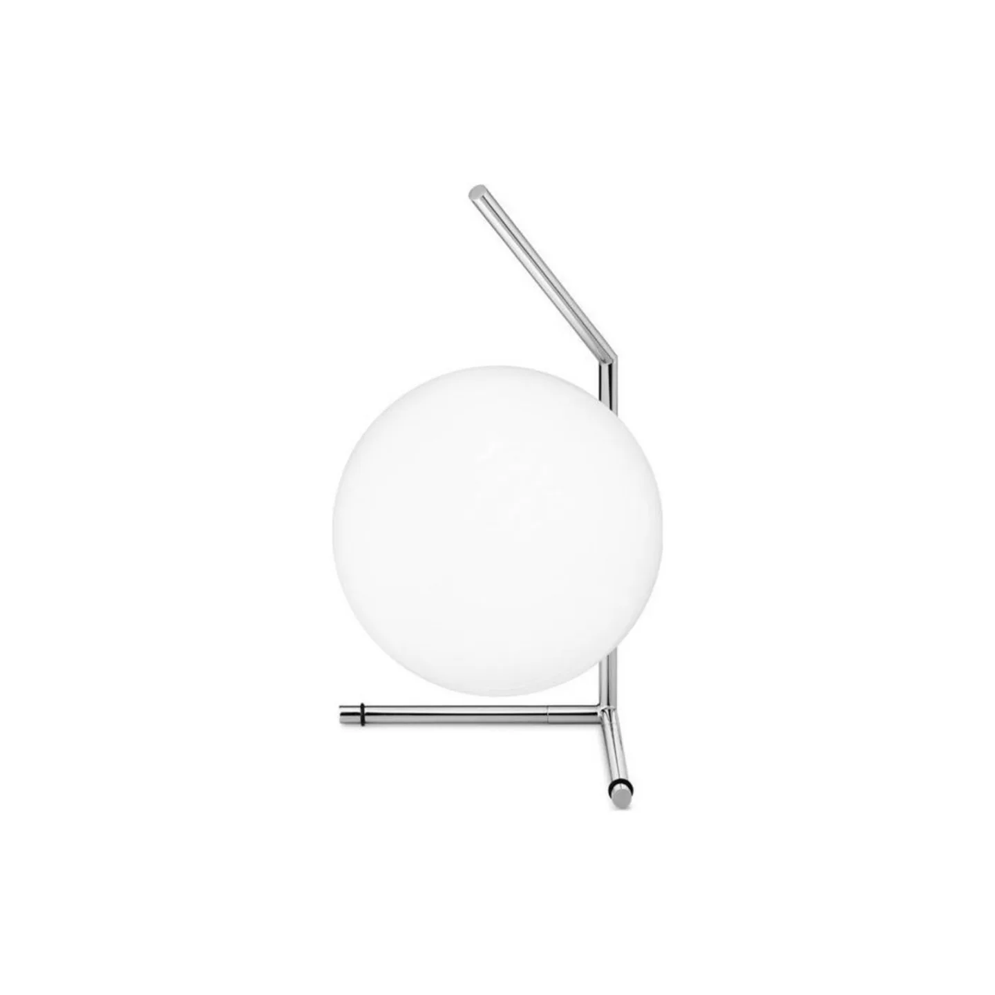 Flos IC lights T1 low bordslampa Krom-opal