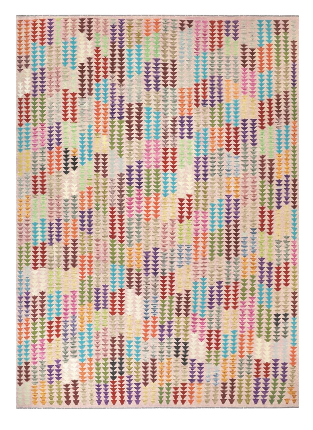 Orientalsk Teppe - Vegi Kelim Hand Woven - 298 x 403 cm (Størrelse: 298 x 403 cm)