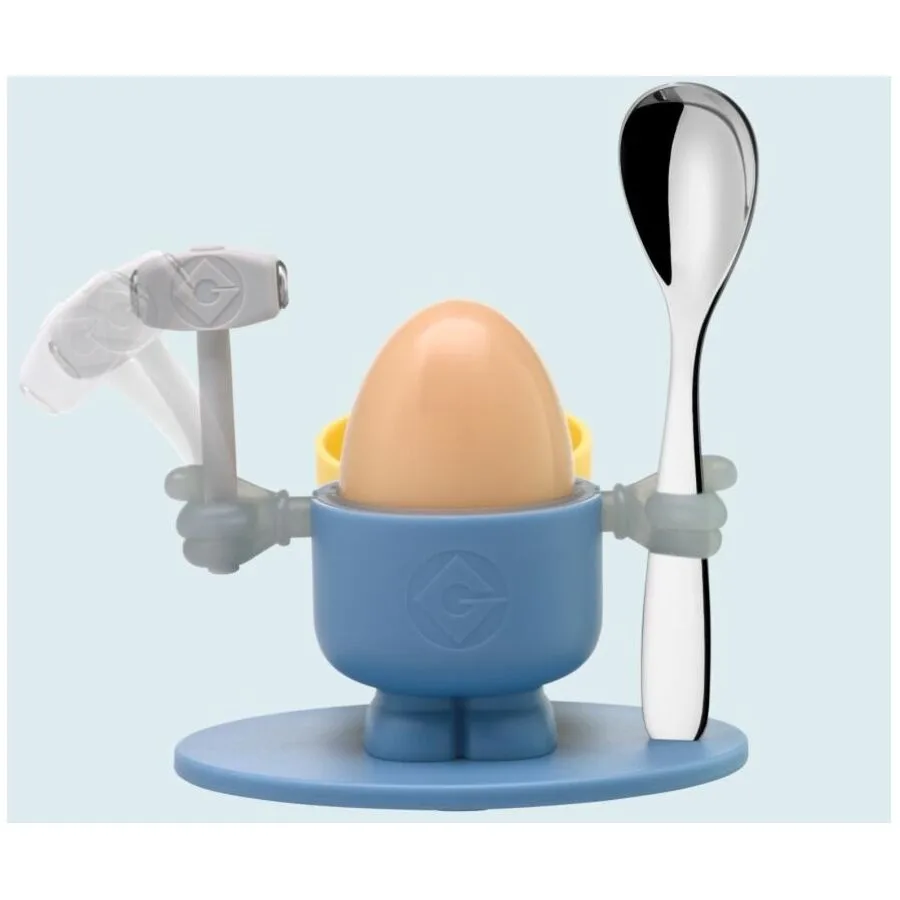 Eierbecher WMF Blau Kunststoff Set