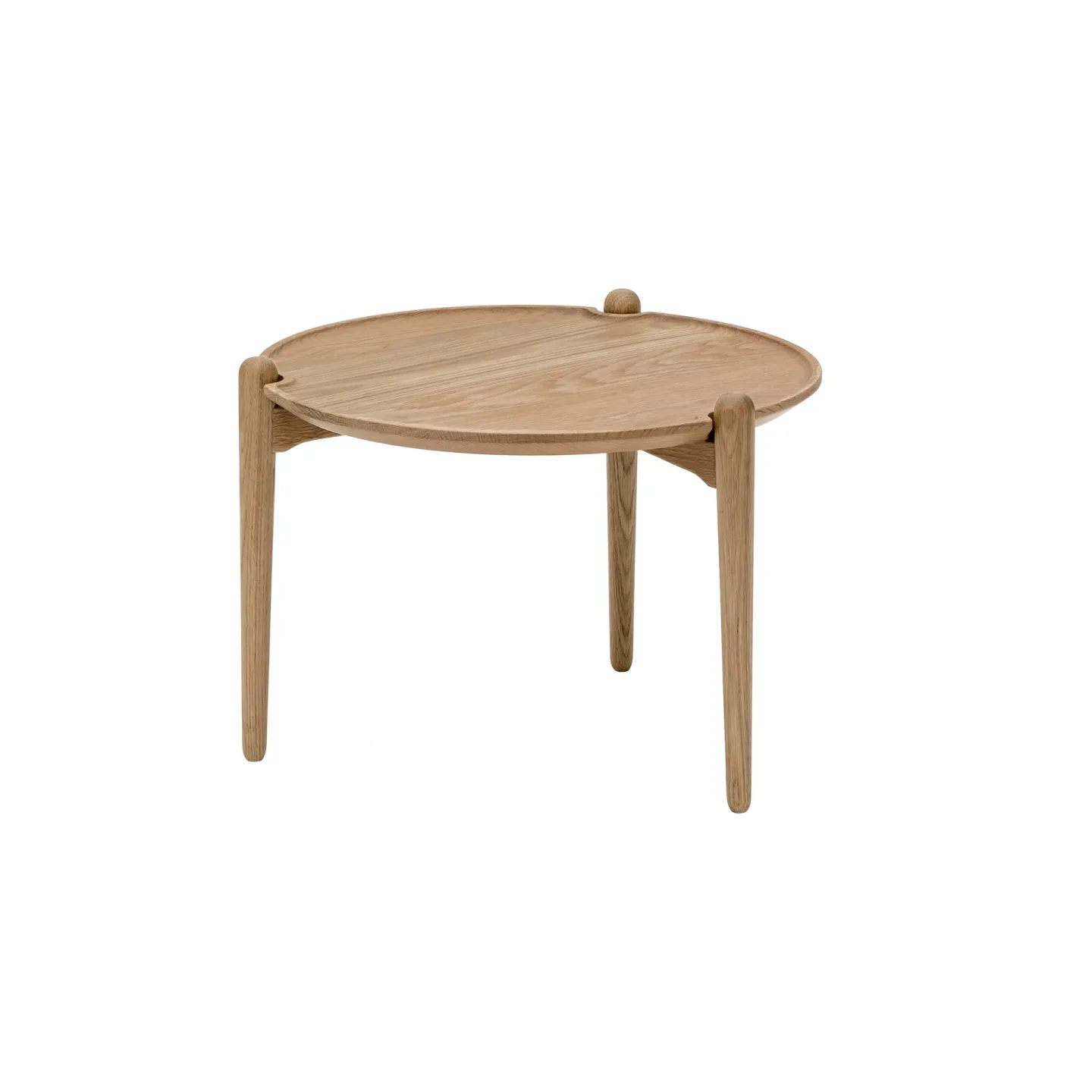 Design House Stockholm Aria Couchtisch Eiche, Ø50x37 cm