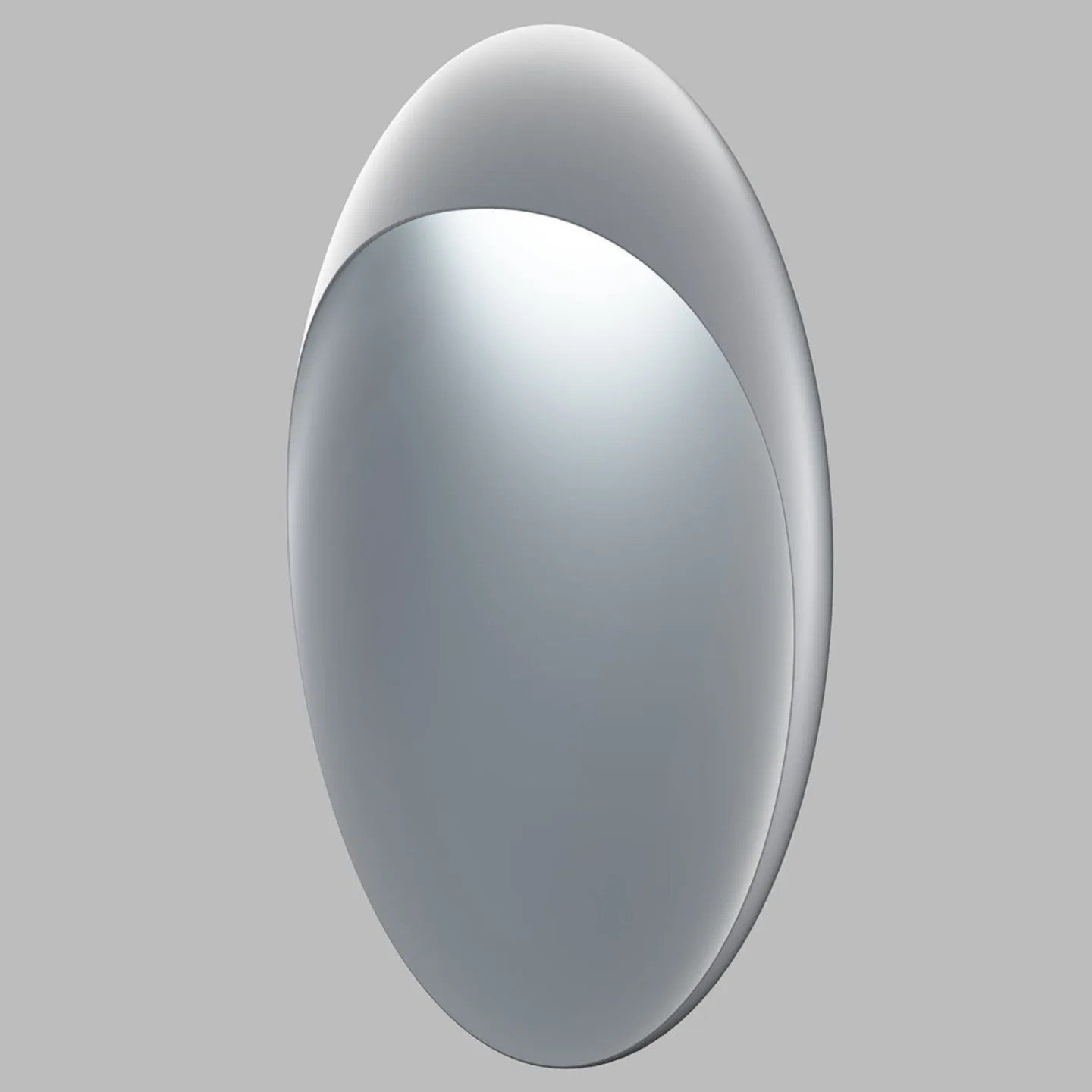 Flindt Vägglampa Ø400 3000K Alu Grå - Louis Poulsen - Vardagsrum - Design - Aluminium - Rund