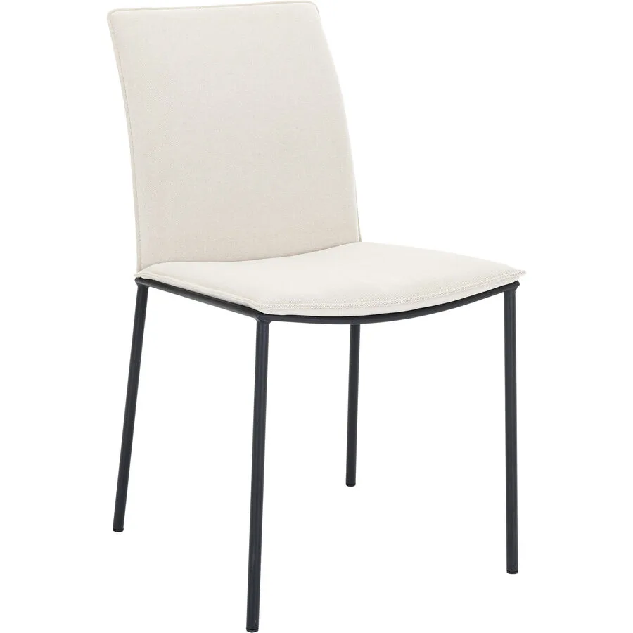 Stuhl Hailey sand Stoff/Metall