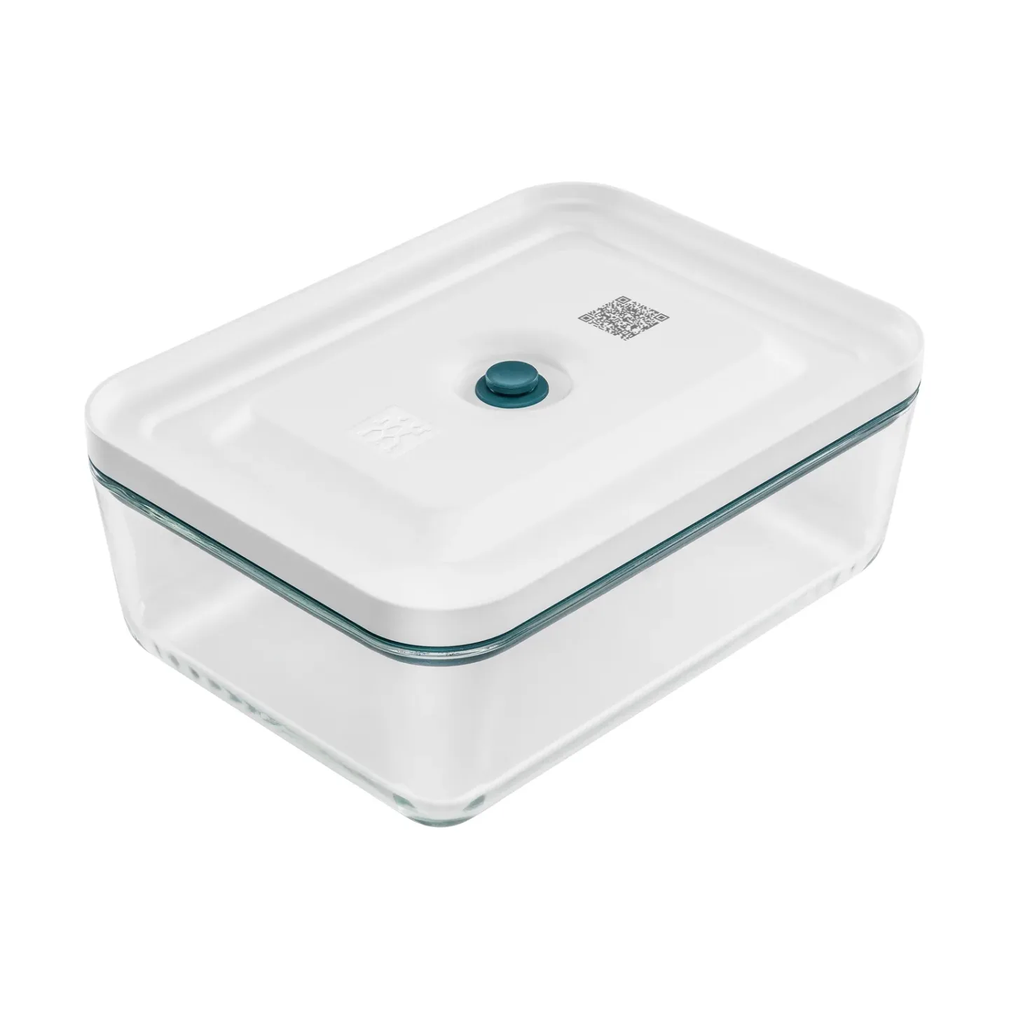 Zwilling La-Mer flache Vakuum Lunchbox Glas 2 L 24,5x18,5x9 cm