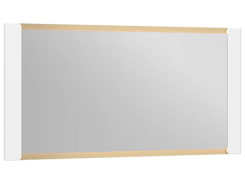 Spiegel rechteck LAZIO 155x80cm weiss