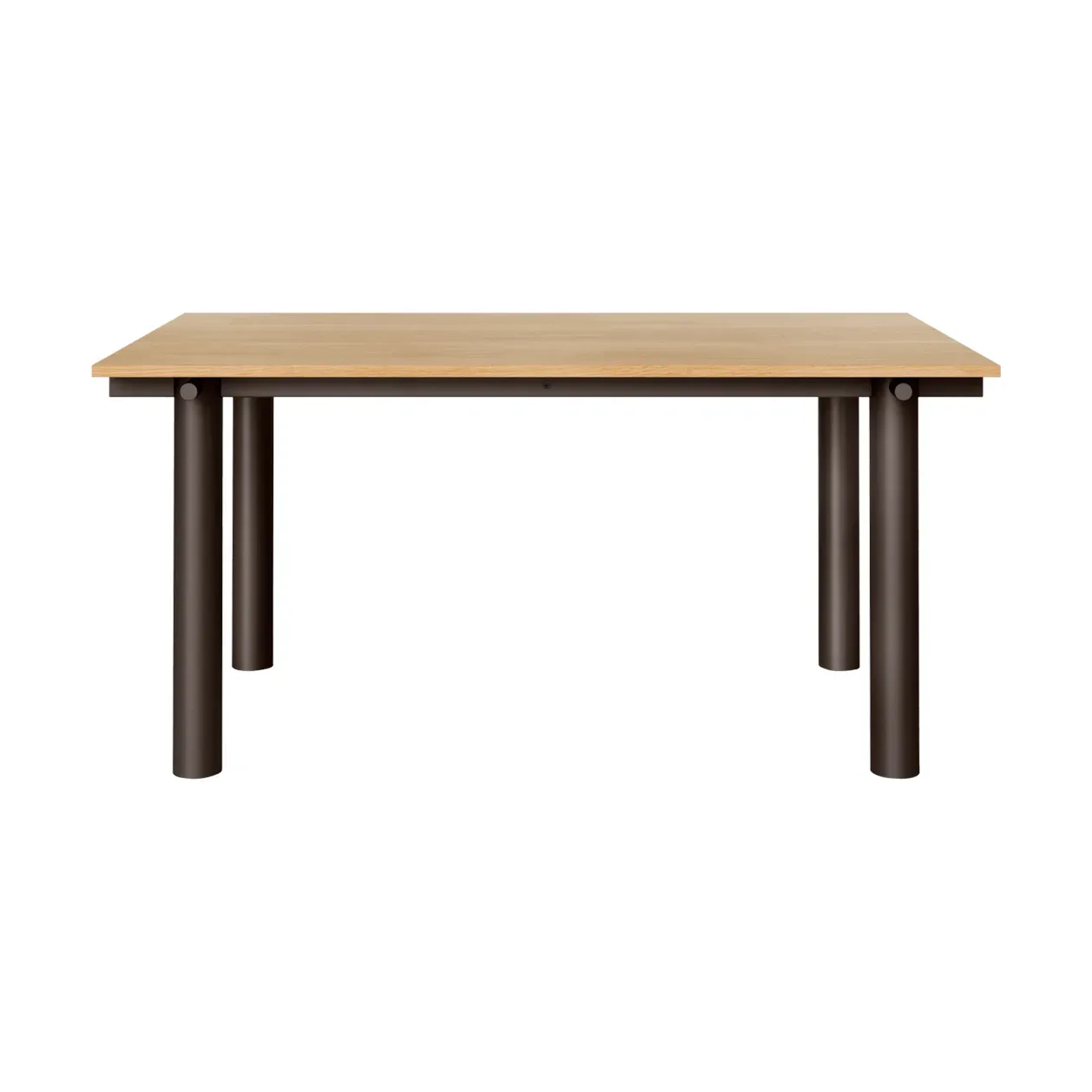 Ferm Living Atura Esstisch Dark chocolate-Eichenfurnier, 90x160 cm