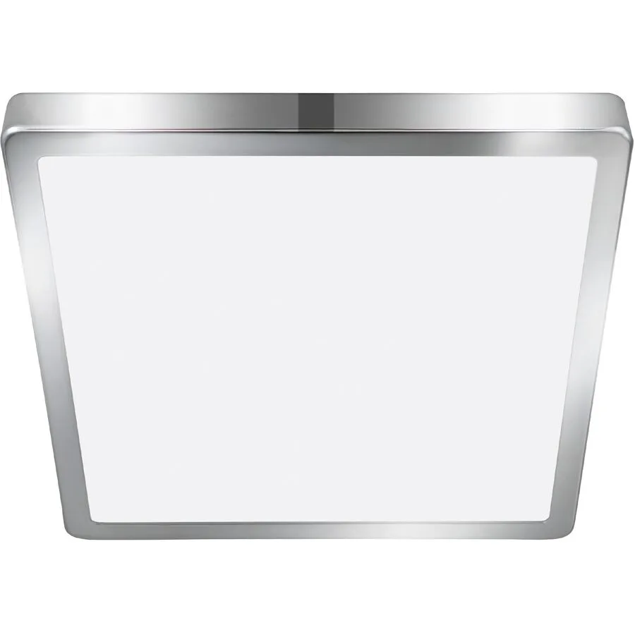Eglo Deckenlampe Fueva 5 Weiss/Grau Stahl/Kunststoff 28.5 cm 3 cm - Farbe: weiss/chrom - LED - Lichtfarbe: Helles Neutralweiss - Material: