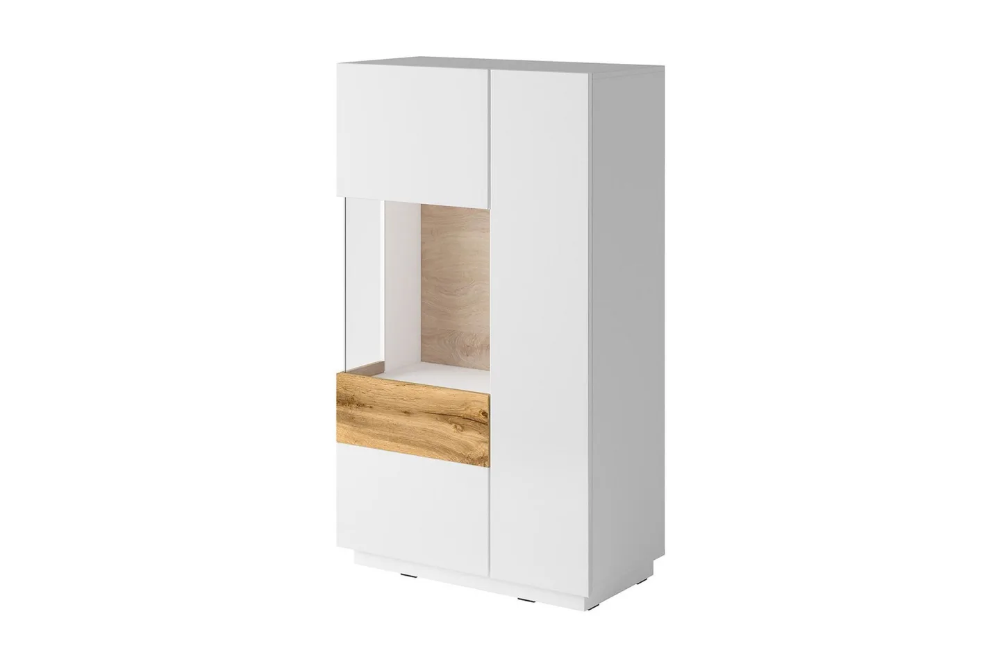 Tomeka Sideboard - Vit/Trä