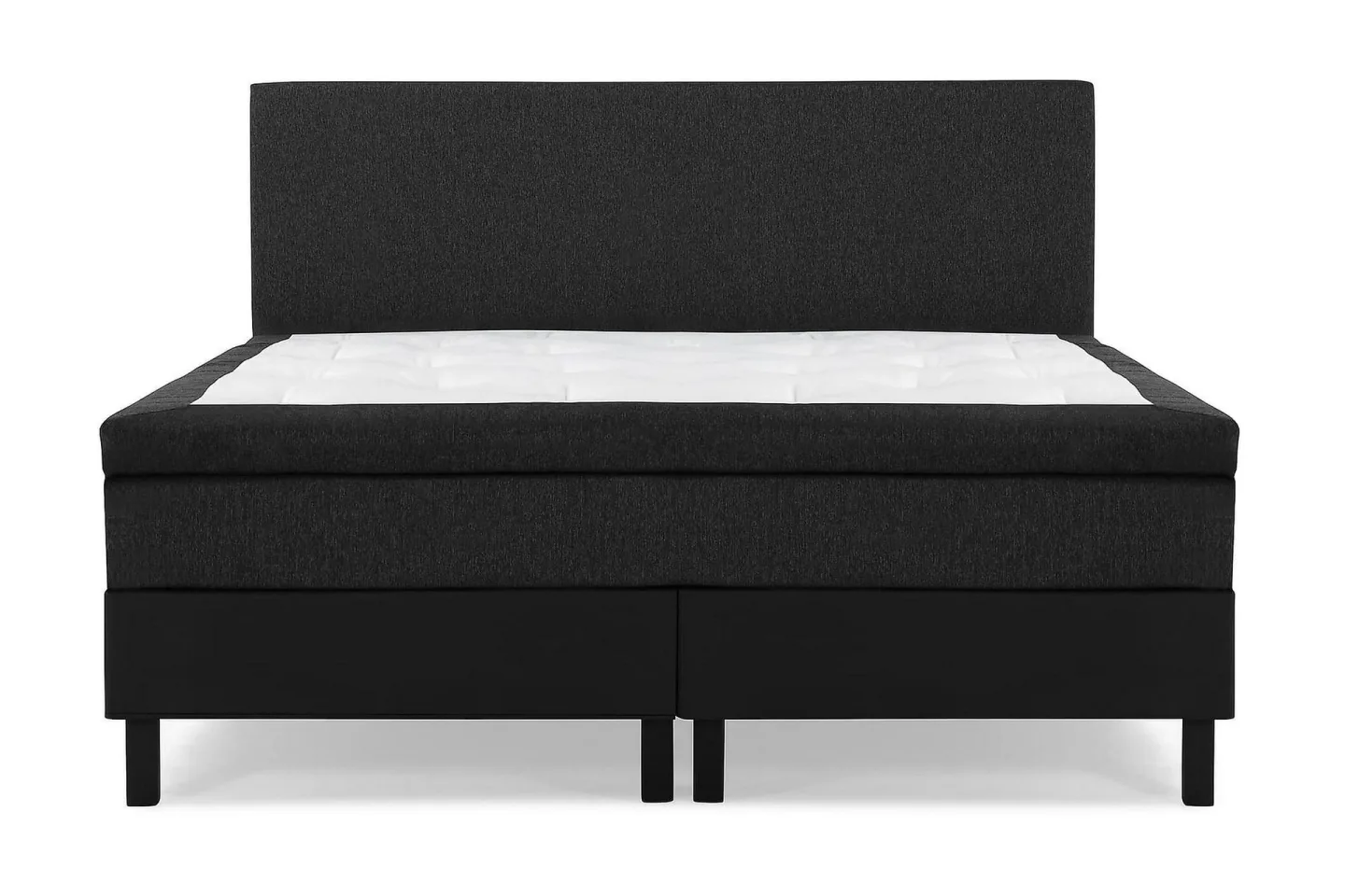 Lucky Kontinentalsäng 180x200Latex - Svart/Grå/PU