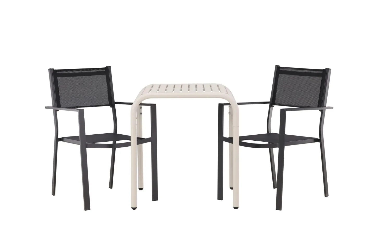 Borneo Matgrupp Utomhus + 2 Copacabana Utestolar - Beige