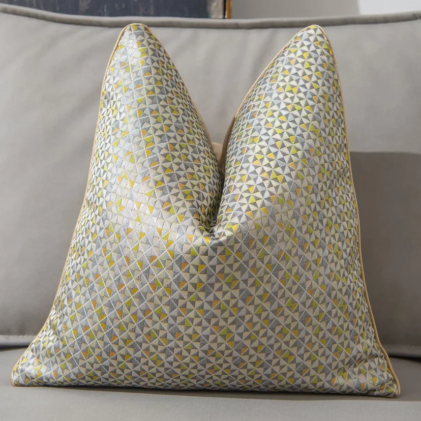 Putetrekk - Square Luxury 45 x 45 cm (gull) (Size: 45 x 45 cm)