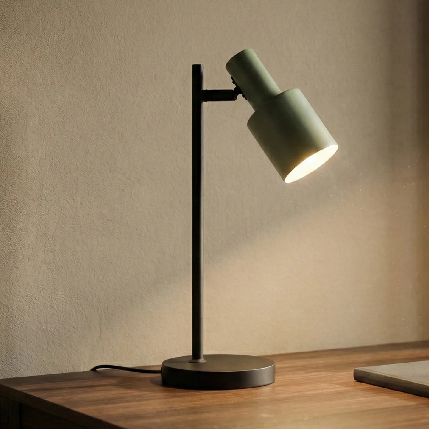 Ovelia Bordlampe Green/Black - Lindby - Arbeidsrom / kontor - Moderne - Metall - Med en lyskilde
