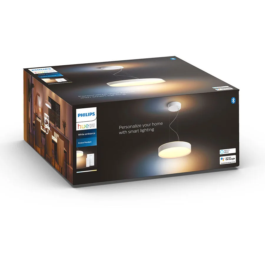 Hue Enrave Pendelleuchte White Amb. White - Philips Hue - Wohnzimmer - Modern - Metall - Einflammig