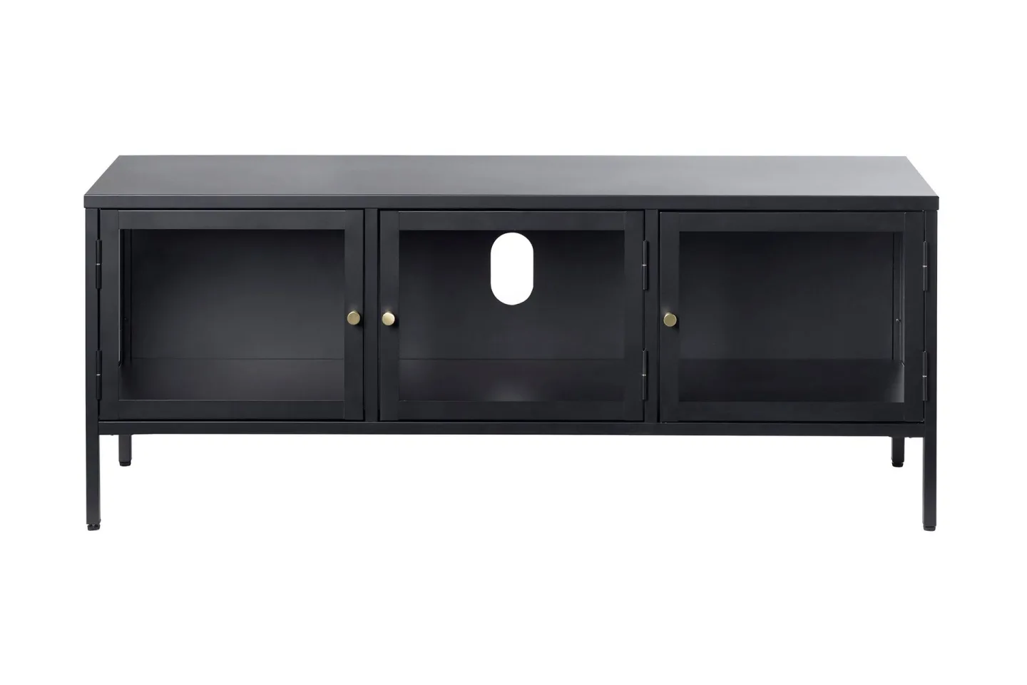 Umbri Tv-bänk 132 cm - Svart