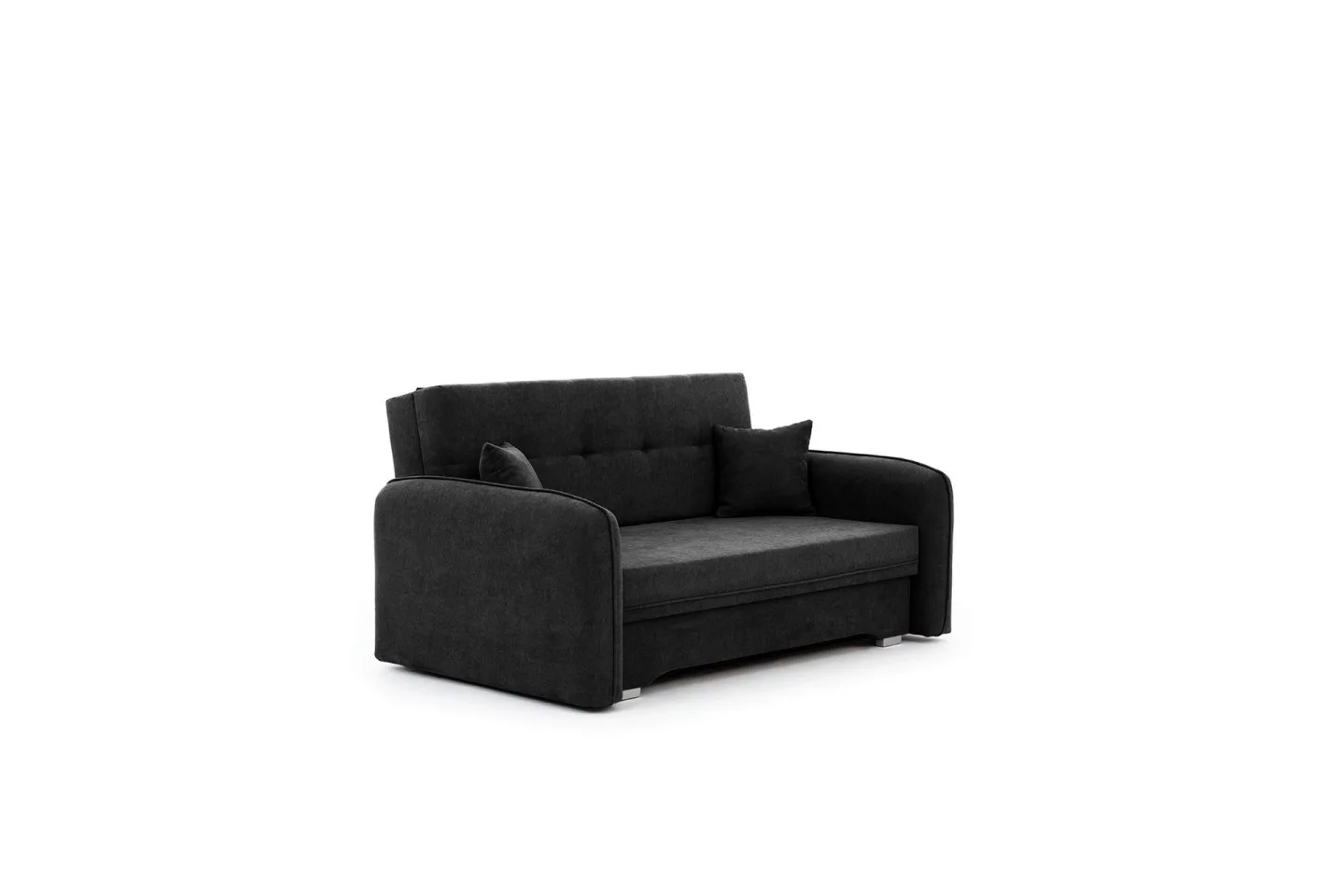 Manita Bäddsoffa med Förvaring 2-sits - Svart