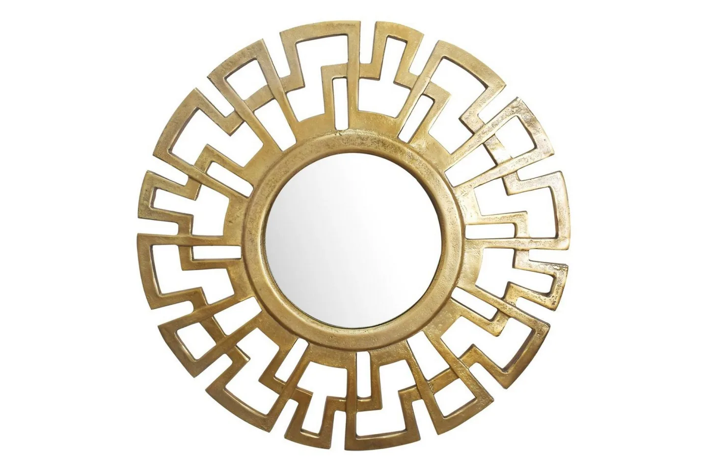 Spegel Wohnling Art Deco Rund 60 cm Modern -