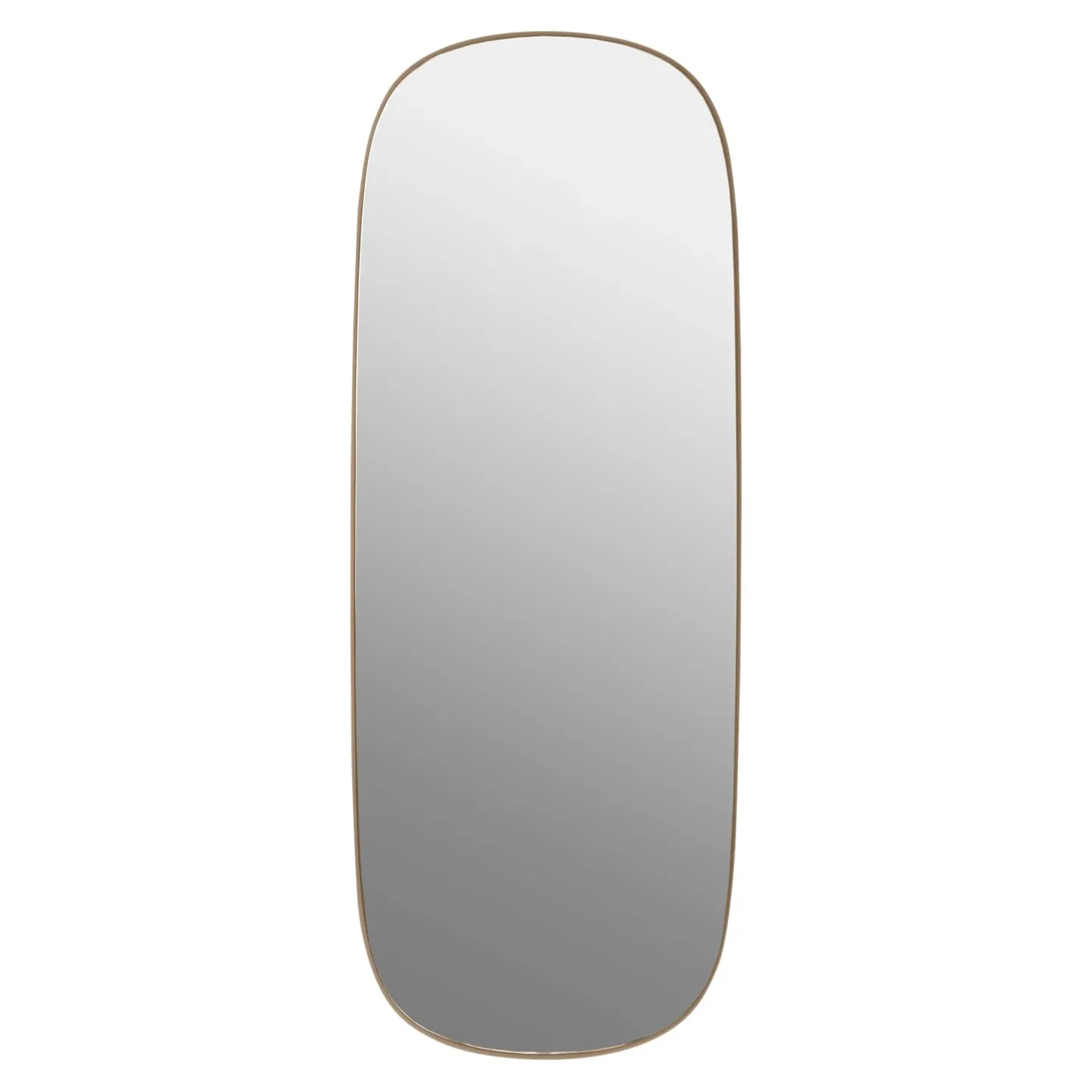 Muuto Framit Spiegel groß Rose-clear, 118x44,5