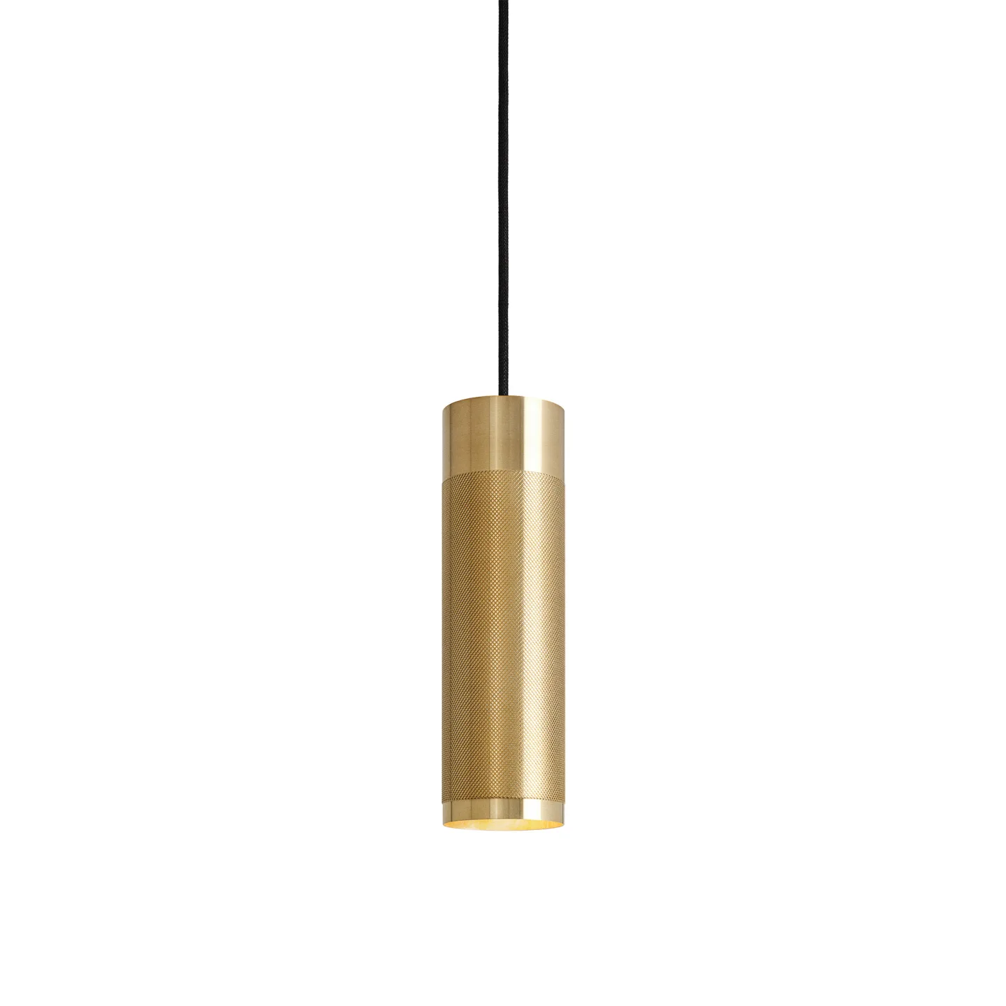 Thorup Copenhagen - Thorup Copenhagen Patrone Pendant Lamp, Brass, 200 mm - Pendellampor - Kasper Thorup - Guld - Metall