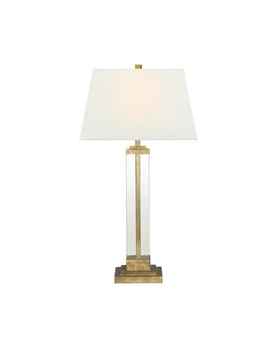 Wright Table Lamp Gilded Iron