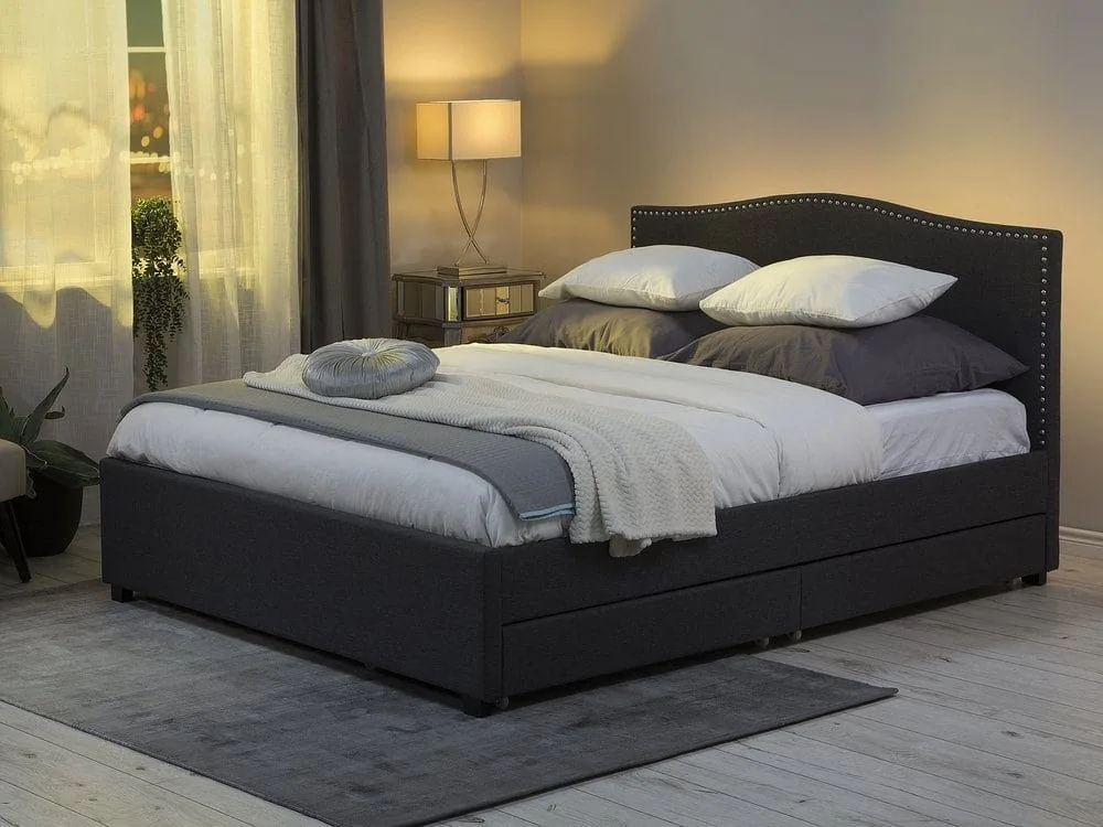 Montpellier Dubbelsäng 180 \| 200 cm - Grå
