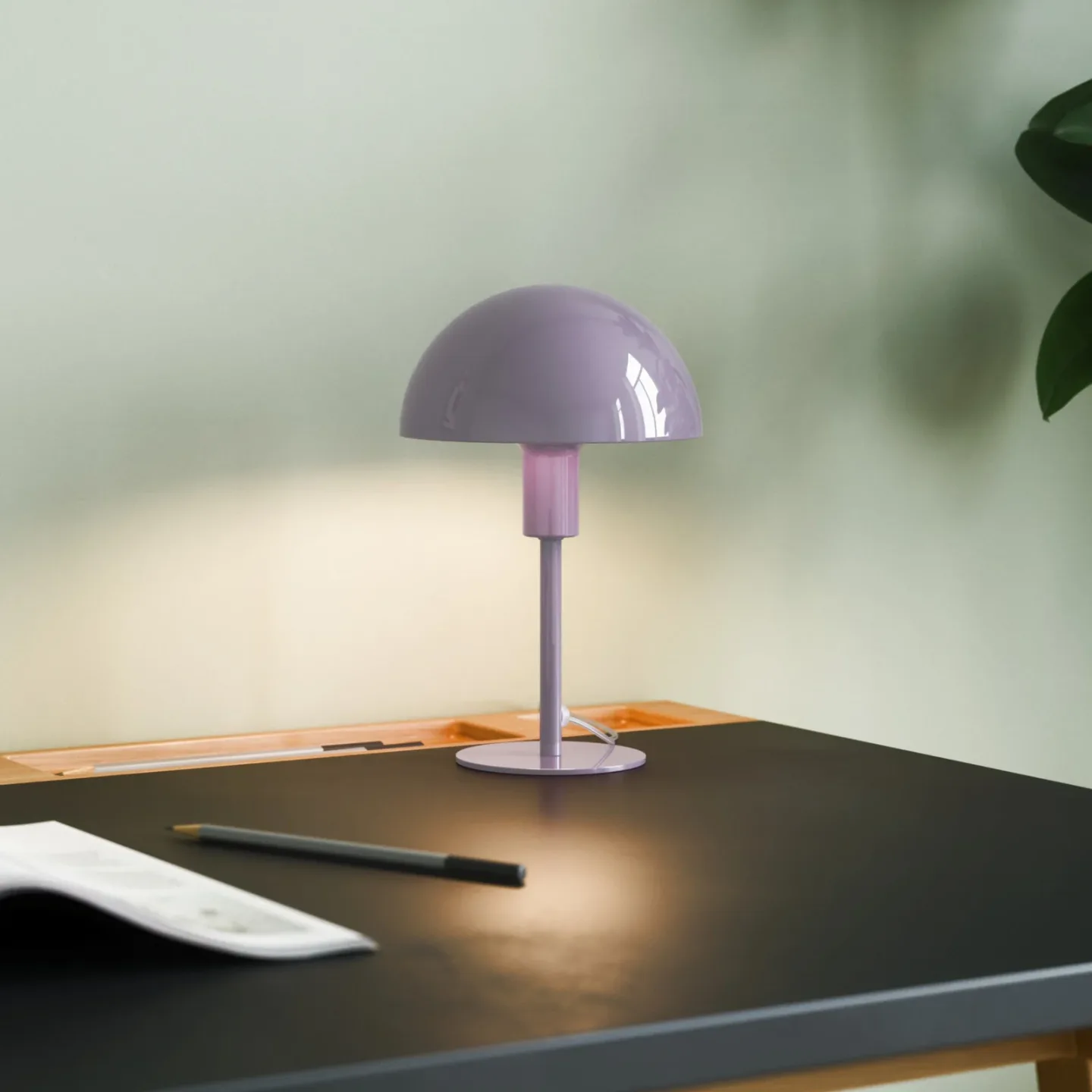 Ellen Mini Tischleuchte Lilla - Nordlux - Wohnzimmer - Skandinavisch - Metall - Mit Schirm