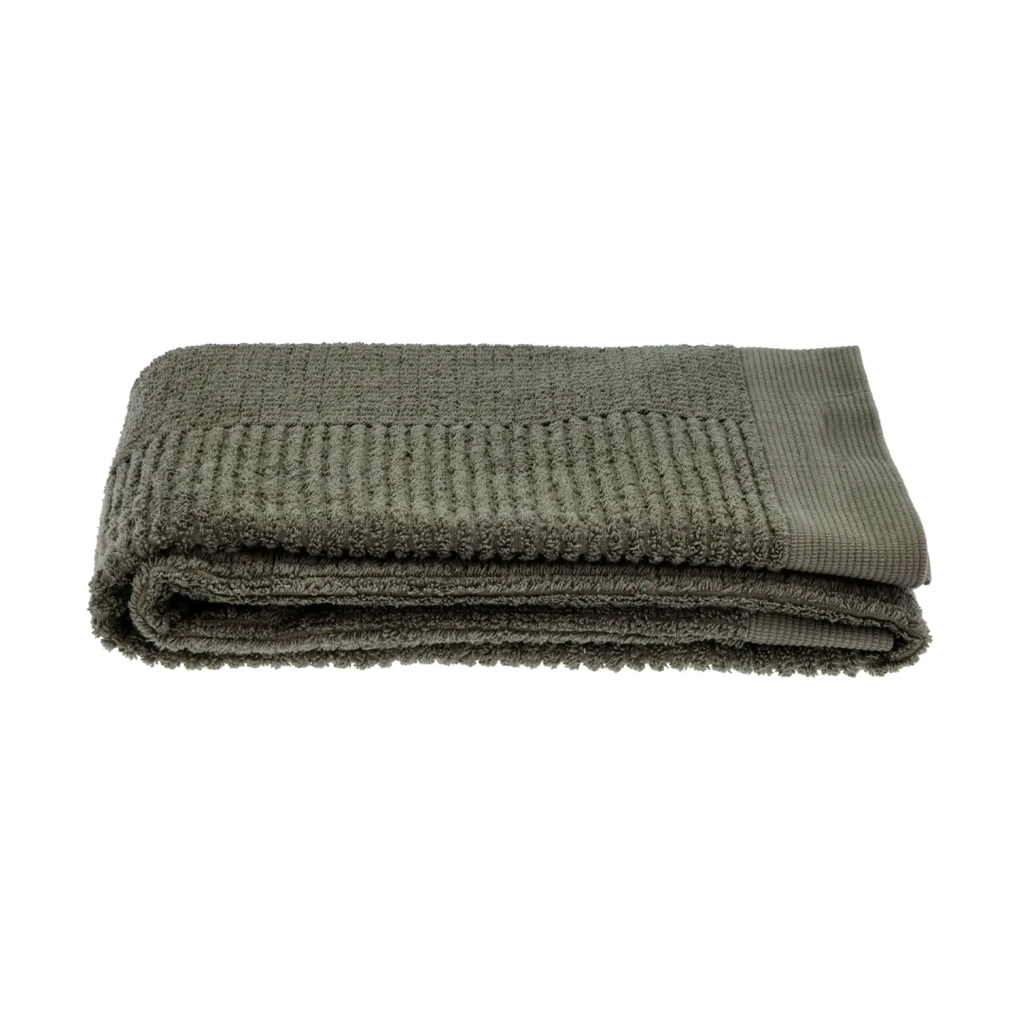 Zone Denmark Classic Badehandtuch 70 x 140cm Olive green