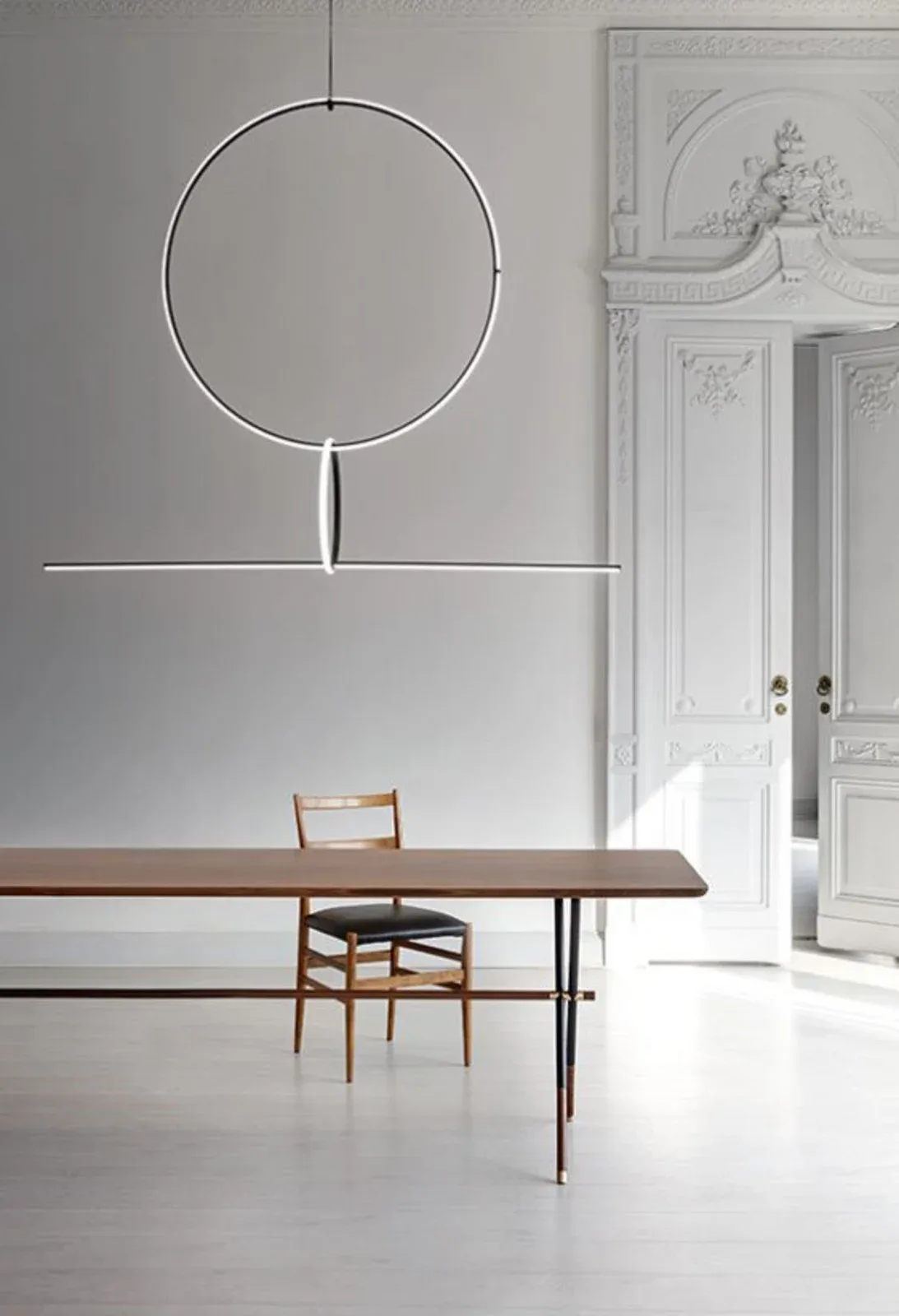 Arrangements Square Taklampa Smal - Flos - Vardagsrum - Aluminium