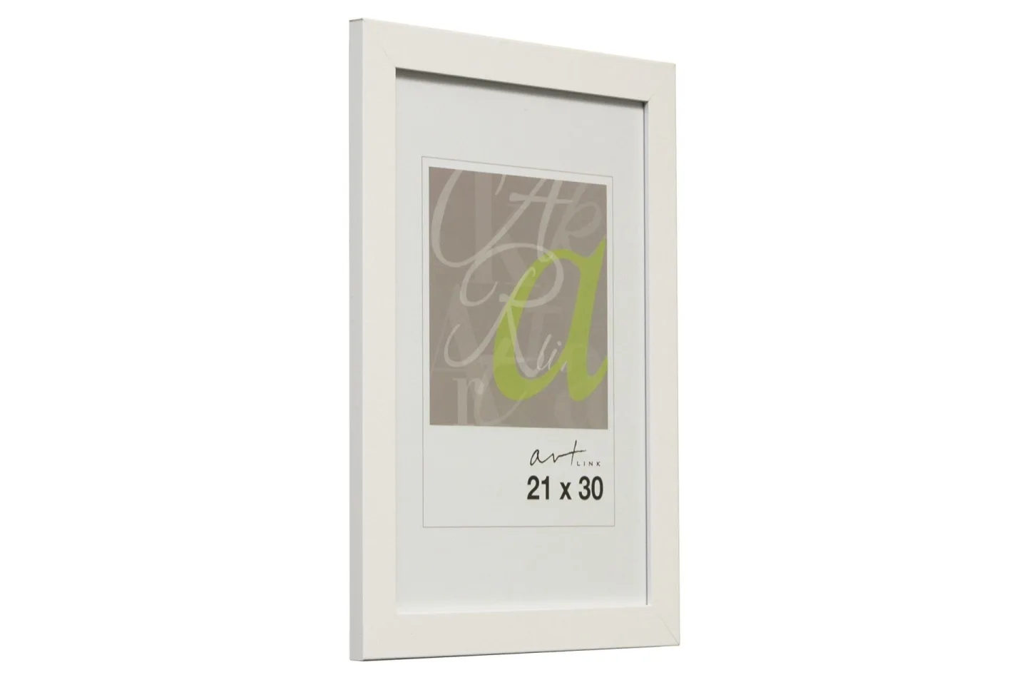 Trendline Tavelram MDF 21x30 cm - Vit