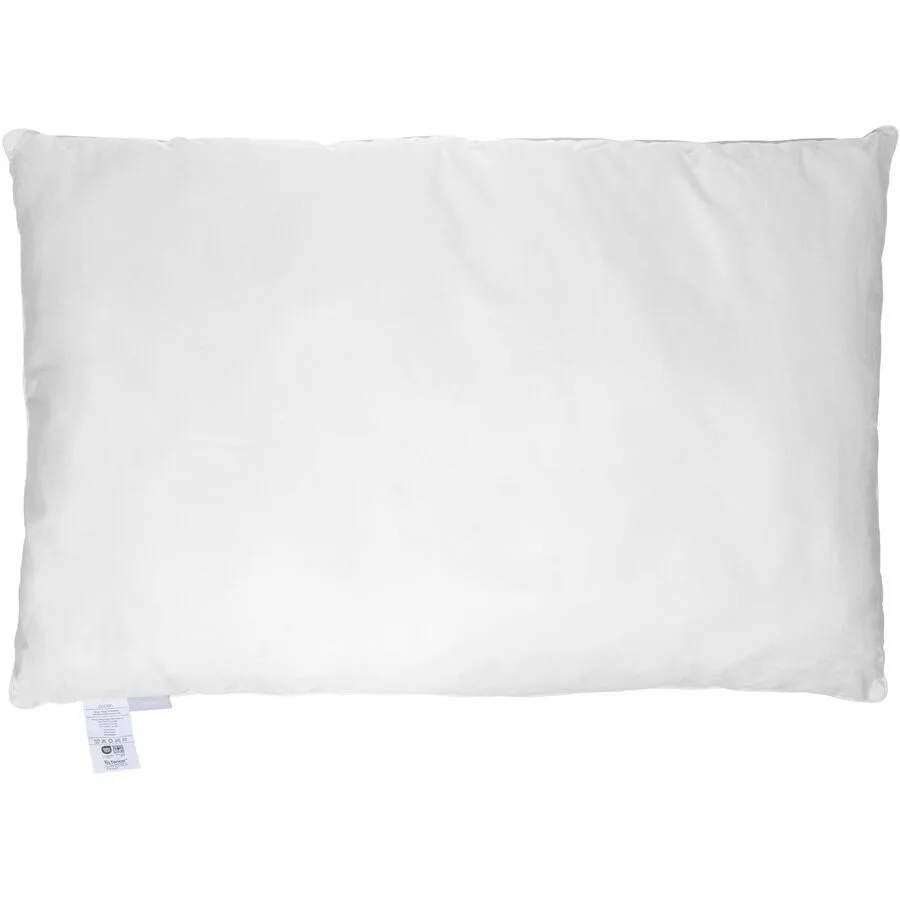 Kissen COCON Weiss Baumwolle/Naturfaser/Polyester 65 x 100 cm - Material: Baumwolle/Polyester