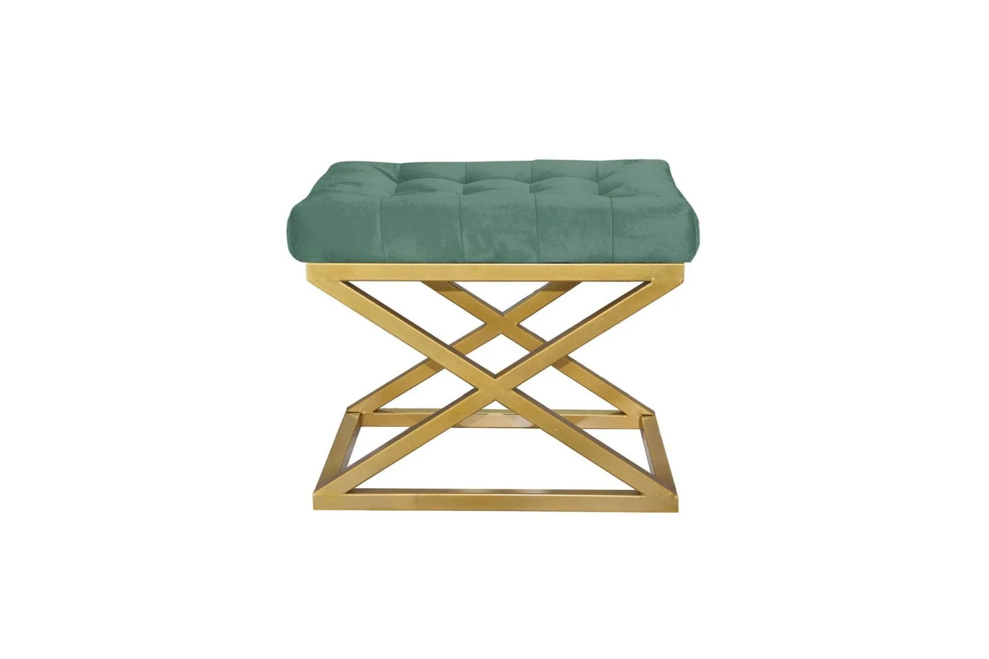 Gillie Sittpuff 40 cm - Guld/Grön