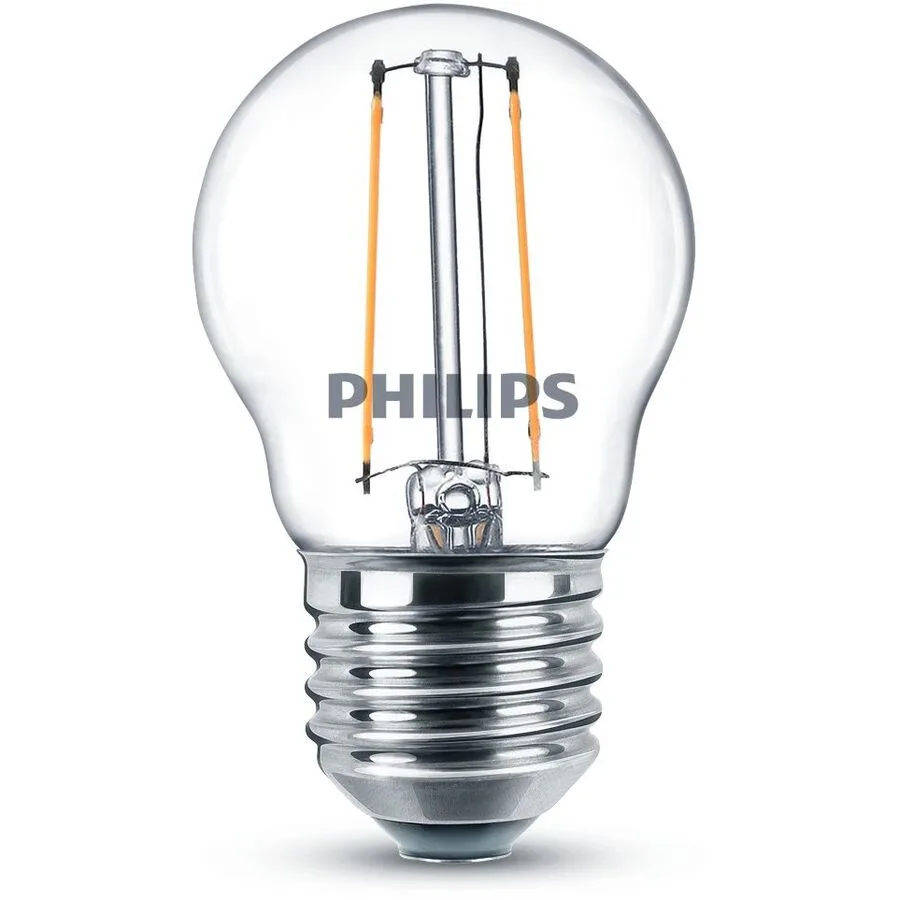 Leuchtmittel Philips Glas E27 35 W - Farbe: Transparent - LED - Lichtfarbe: Extra warmweiss - LED Leuchtmittel