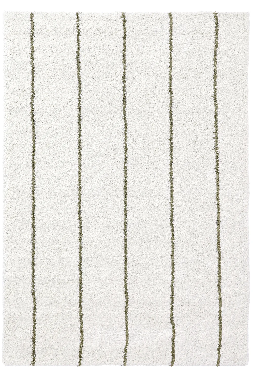 Ryetepper - Eze (hvit/grønn) (Størrelse: 200 x 290 cm)