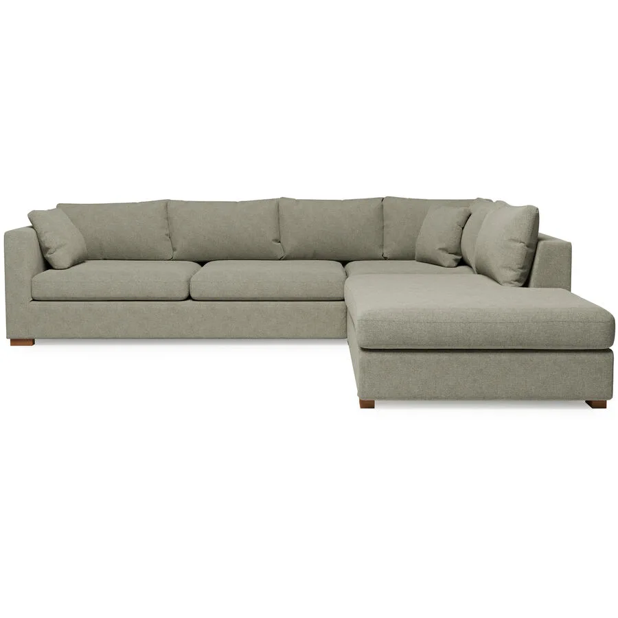 Ecksofa Malia Beige Stoff 318 cm 272 cm