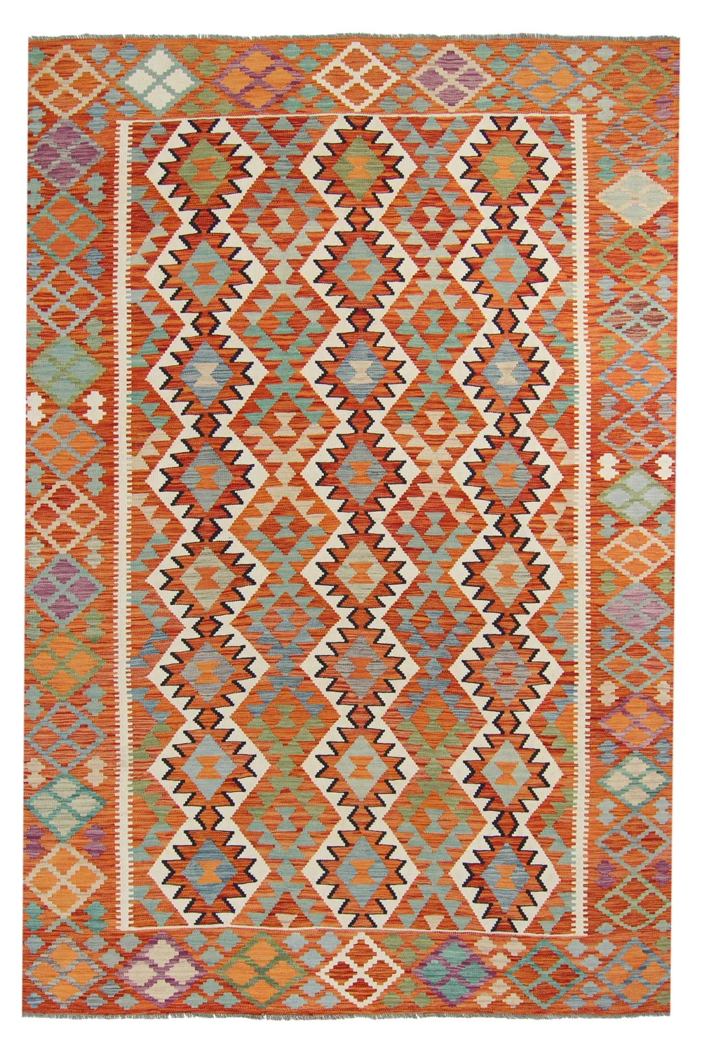 Orientalsk kelimteppe 300 x 207 cm (Størrelse: 300 x 207 cm)