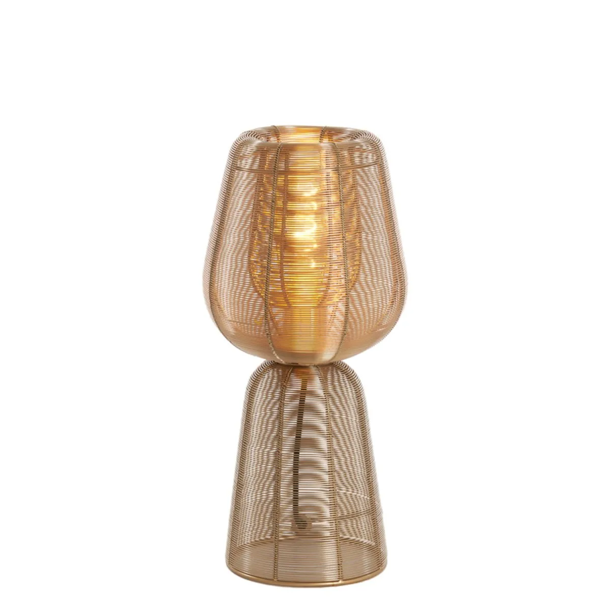 Light & Living - Aboso 42cm - Bordslampa - Guld